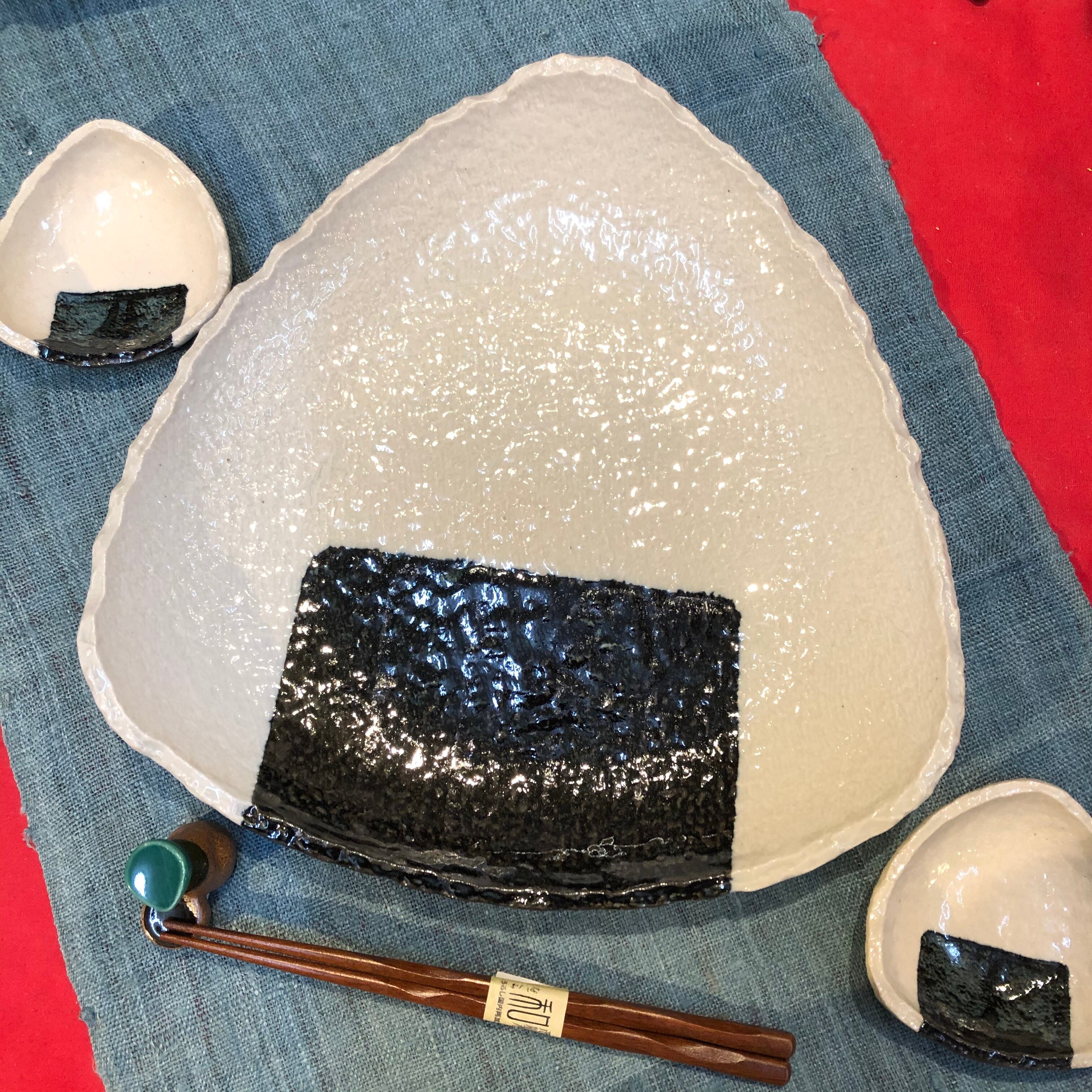 おにぎり皿「ファミリー用」6373