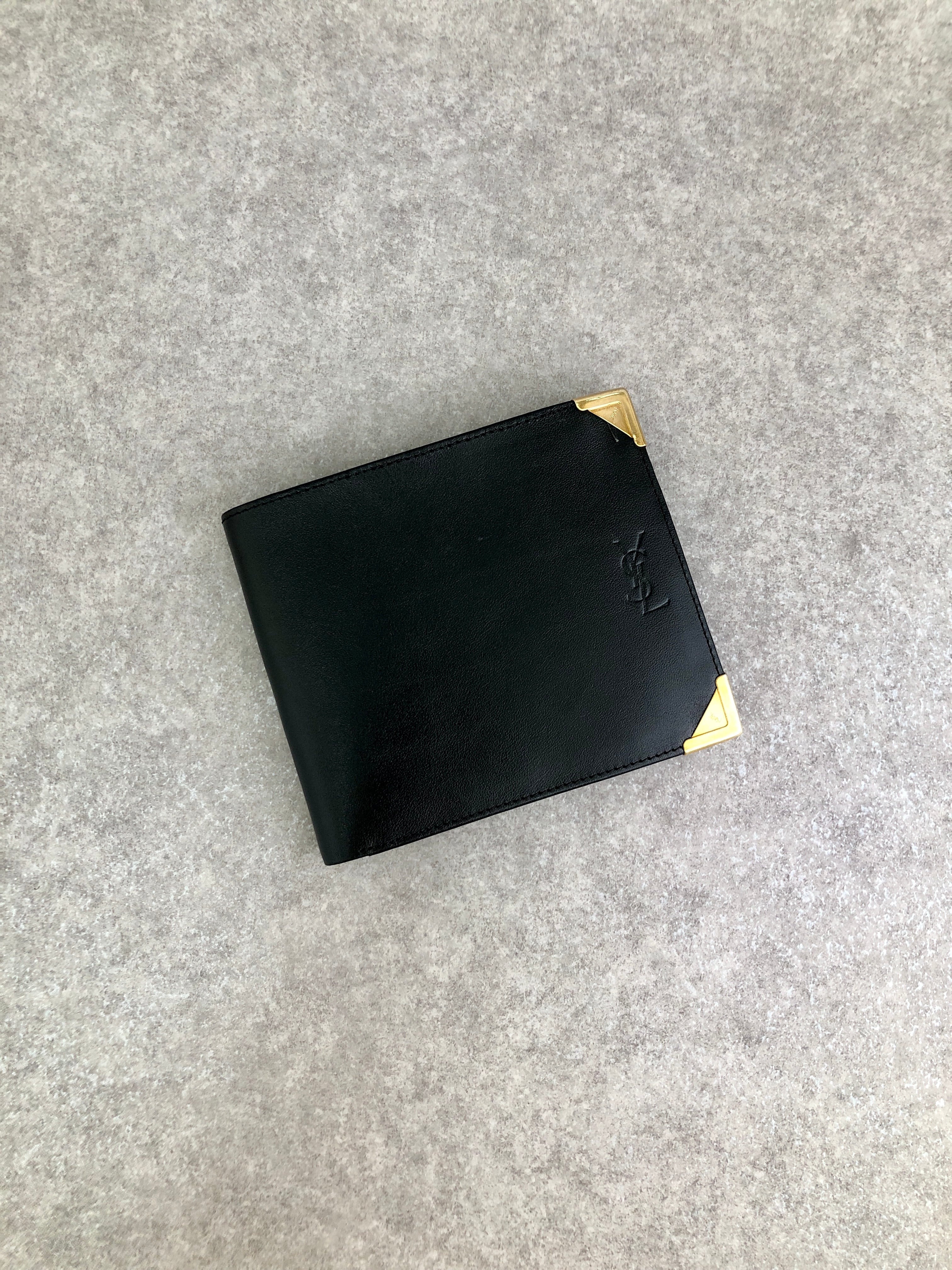 Yves Saint Laurent イヴ・サンローラン 財布 ブラック YSL Yves Saint Laurent イヴ・サンローラン 財布 ブラック YSL