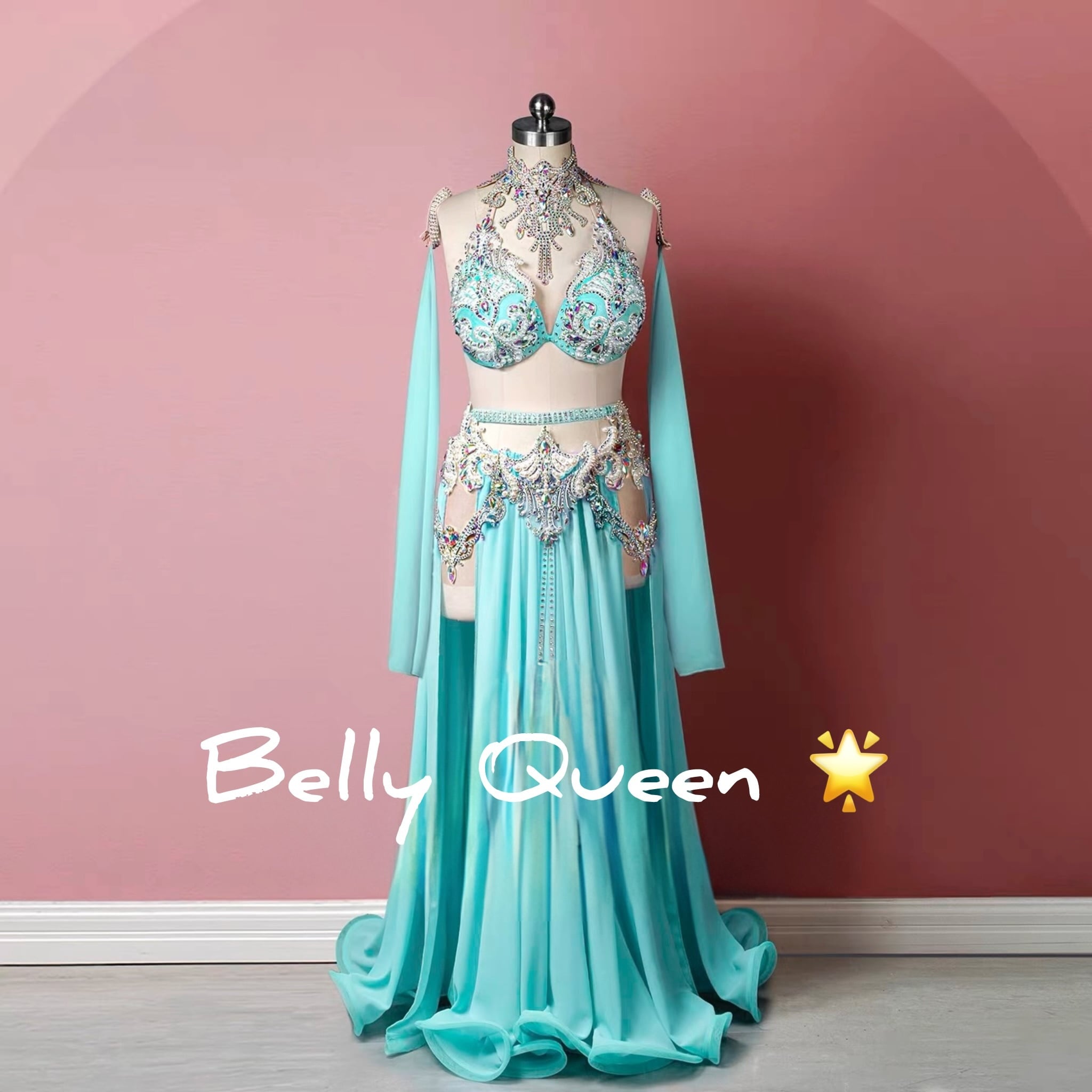 オーダーメイド サイーディ、バラデイドレス ベリーダンス衣装 YP8520