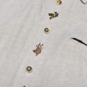 embroidery design herringbone tyrolean shirt