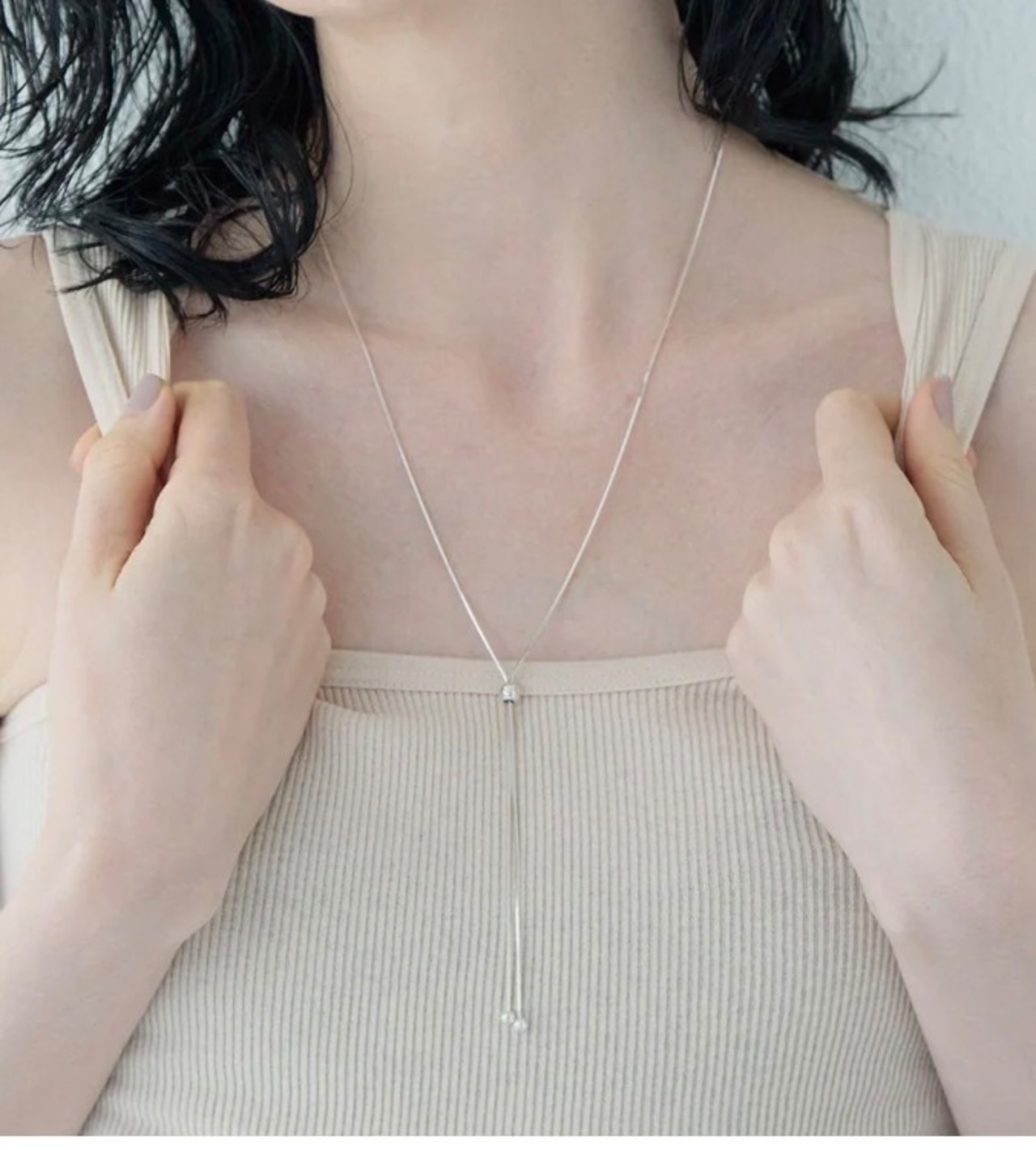 LONG SNAKE NECKLACE n009