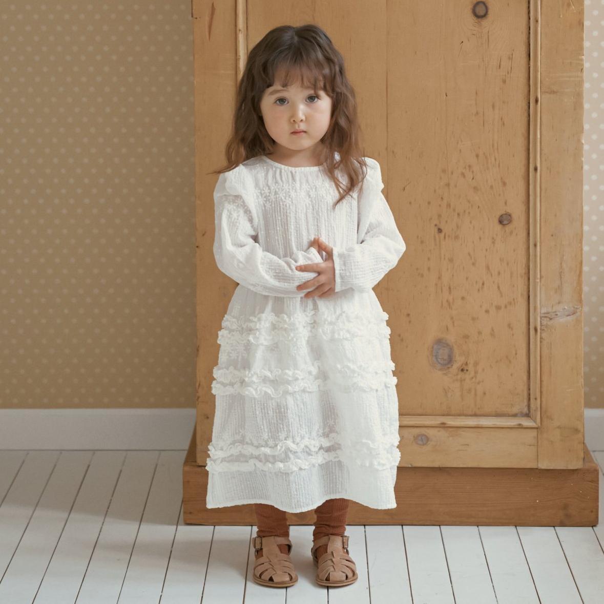 «予約»«ジュニアサイズあり»«Banana J» ブランワンピース