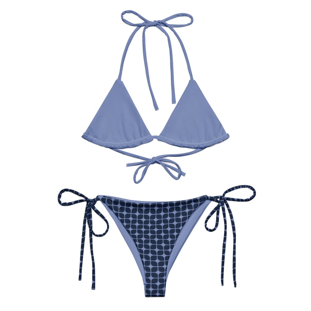 コンテストビキニ　ブルー 競技用 コンテスト 大会用 ビキニ ブルー - メルカリ