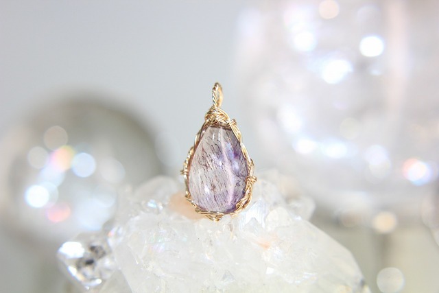 奇跡の融合✨スーパーセブンワイヤーアートペンダント