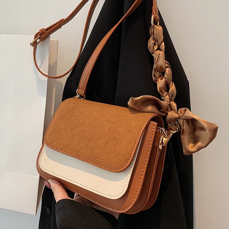 オータムウィンター 秋物 冬物 シルク スクウェア メッセンジャーバッグ Tiancai_Wing_Bag24399418859