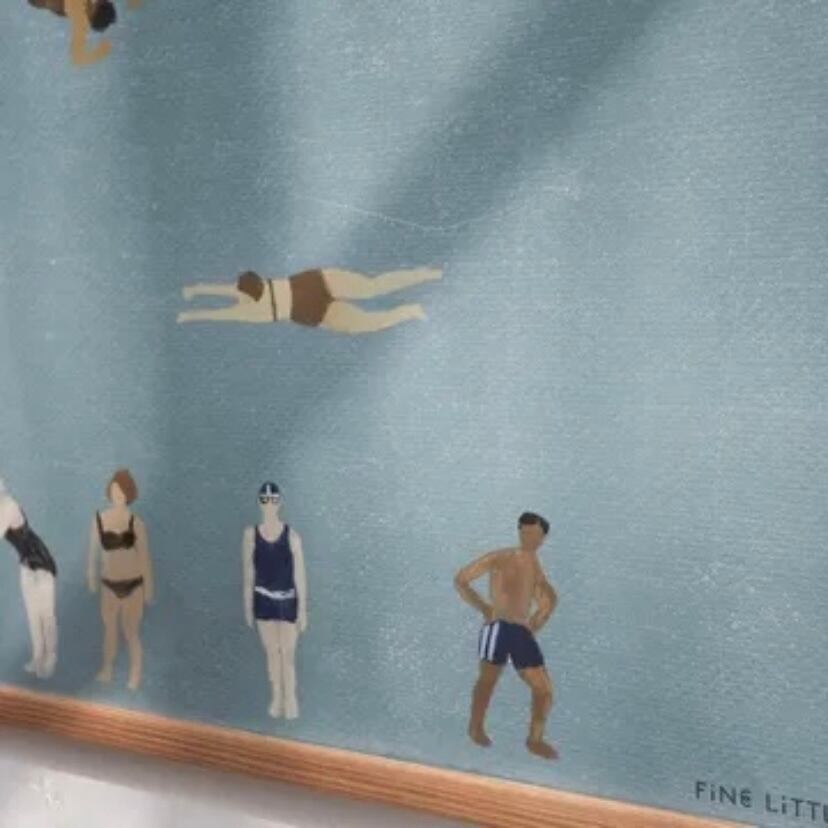 Fine Little Day SWIMMERS 50×70(ポスター) | KOS 北欧と日本の