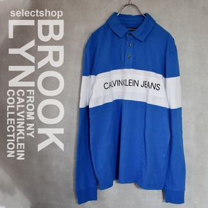 NY直輸入【Calvin Klein】 配色デザインT