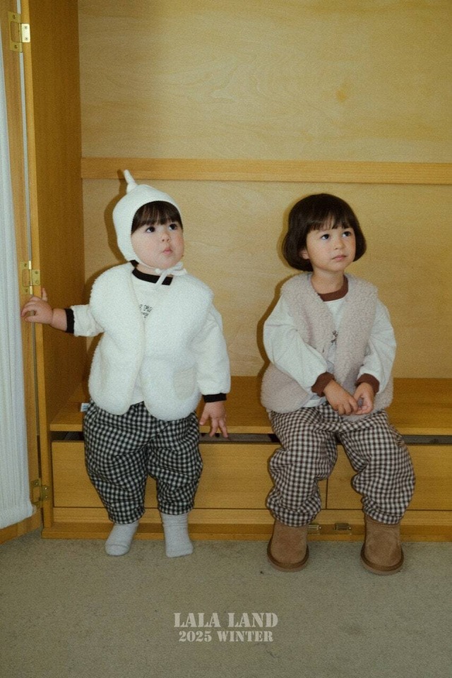 予約⌇LALALAND / (bebe) boa fur vest