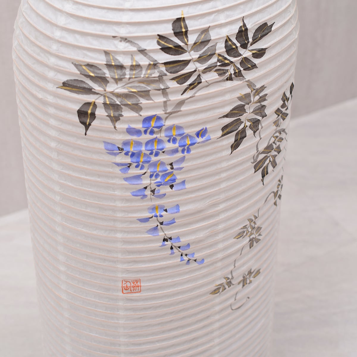 盆提灯【光のかたち 藤】モダン｜ おしゃれ｜コンパクト｜ 岐阜提灯