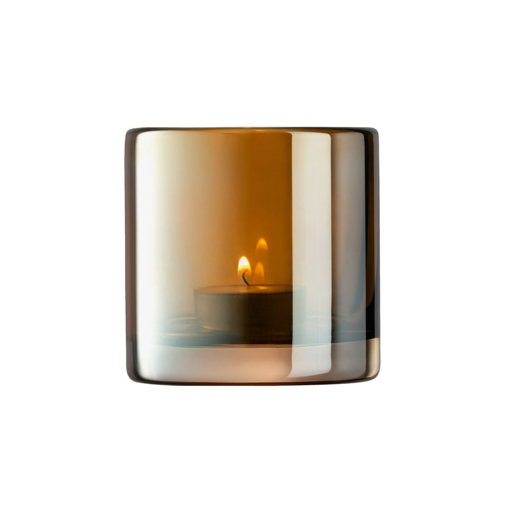 LSA EPOQUE エポック Tealight Holder アンバー LEQ09 G1662-08-141 / エルエスエー ティーライトホルダー キャンドルホルダー