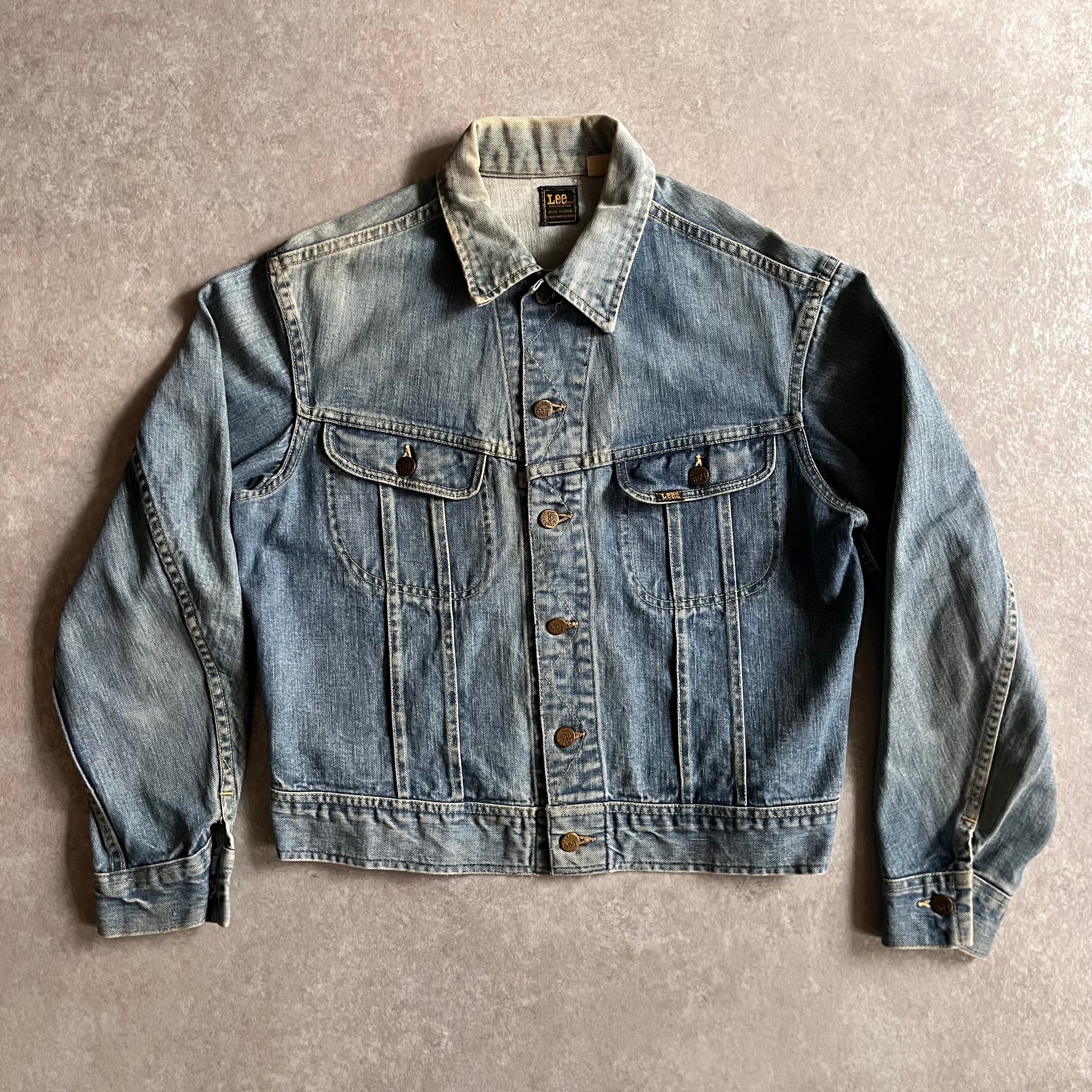 1970s Lee 220-J Denim Jacket M位 Made in USA G610