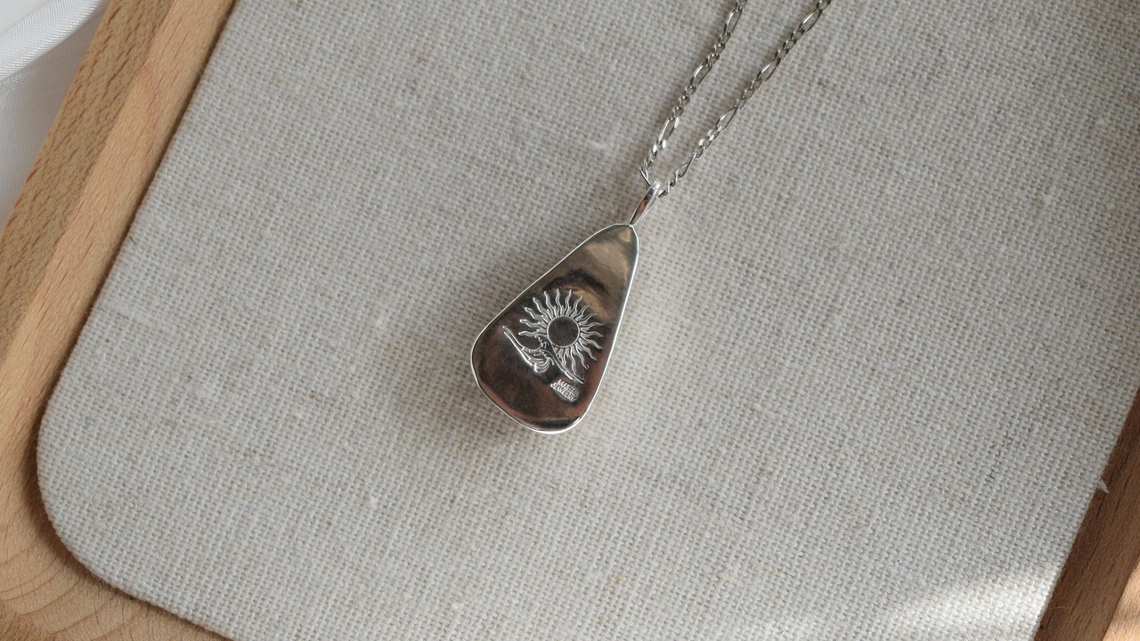 Royston rabbit turquoise necklace《silver925》