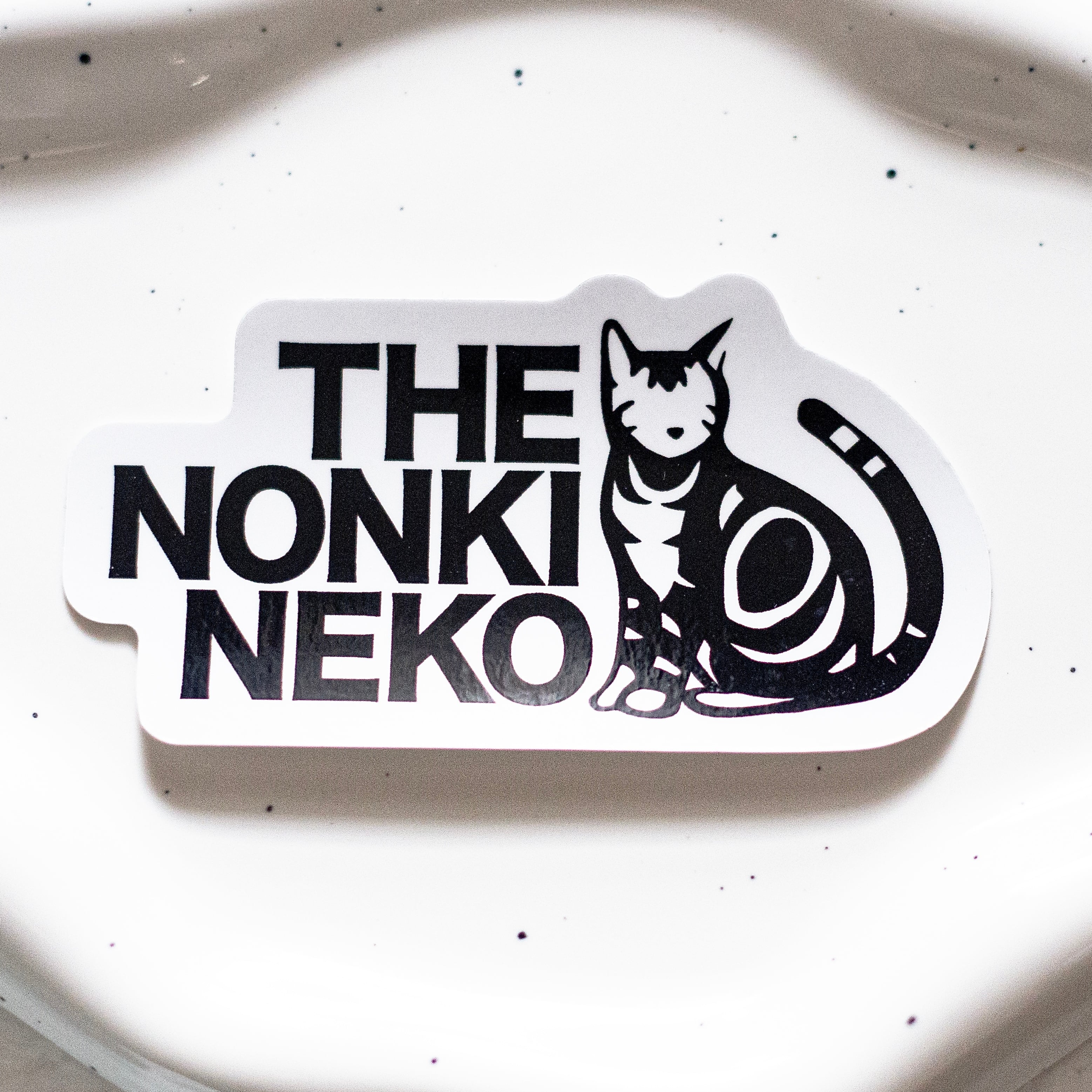 ステッカー The Nonki Neko 猫 アメショー アメリカンショートヘア