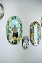 hand paint Miller L size warm garden