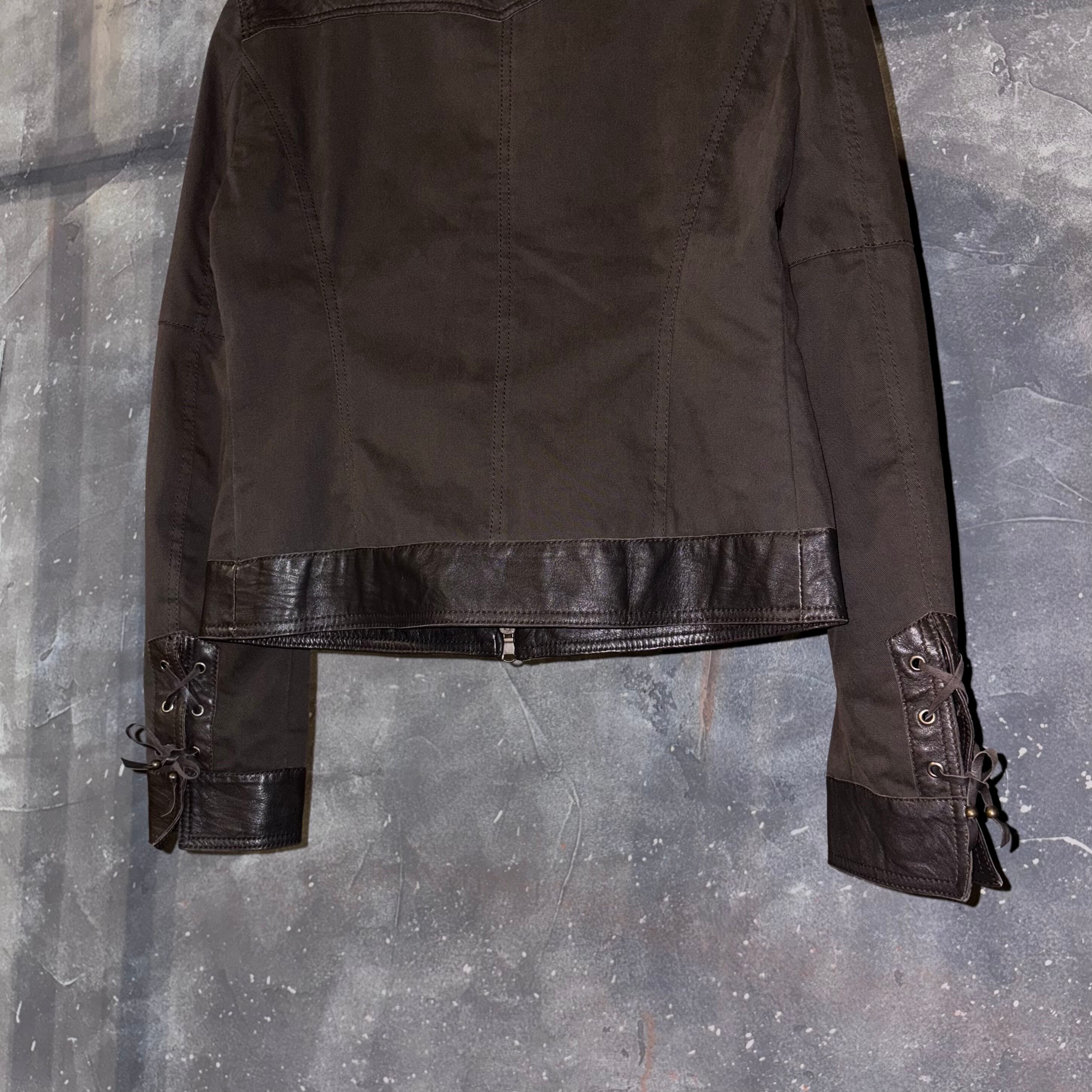 La Fontana Maggiore ジャケット/ カーデ LA FONTANA MAGGIORE leather 
