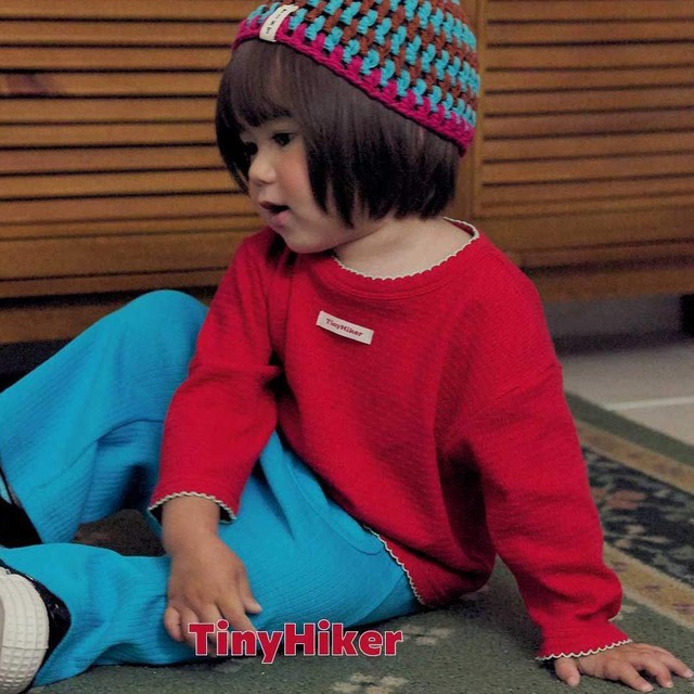 【2点送料無料】«予約»«TinyHiker» ピコットトップス 4colors