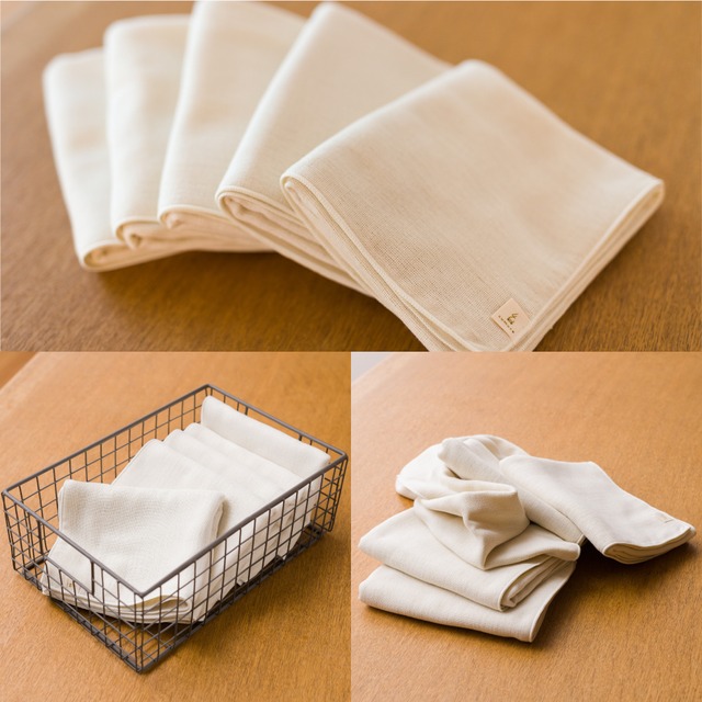 クムコ フェイスタオル 同色 5枚セット 33×85cm