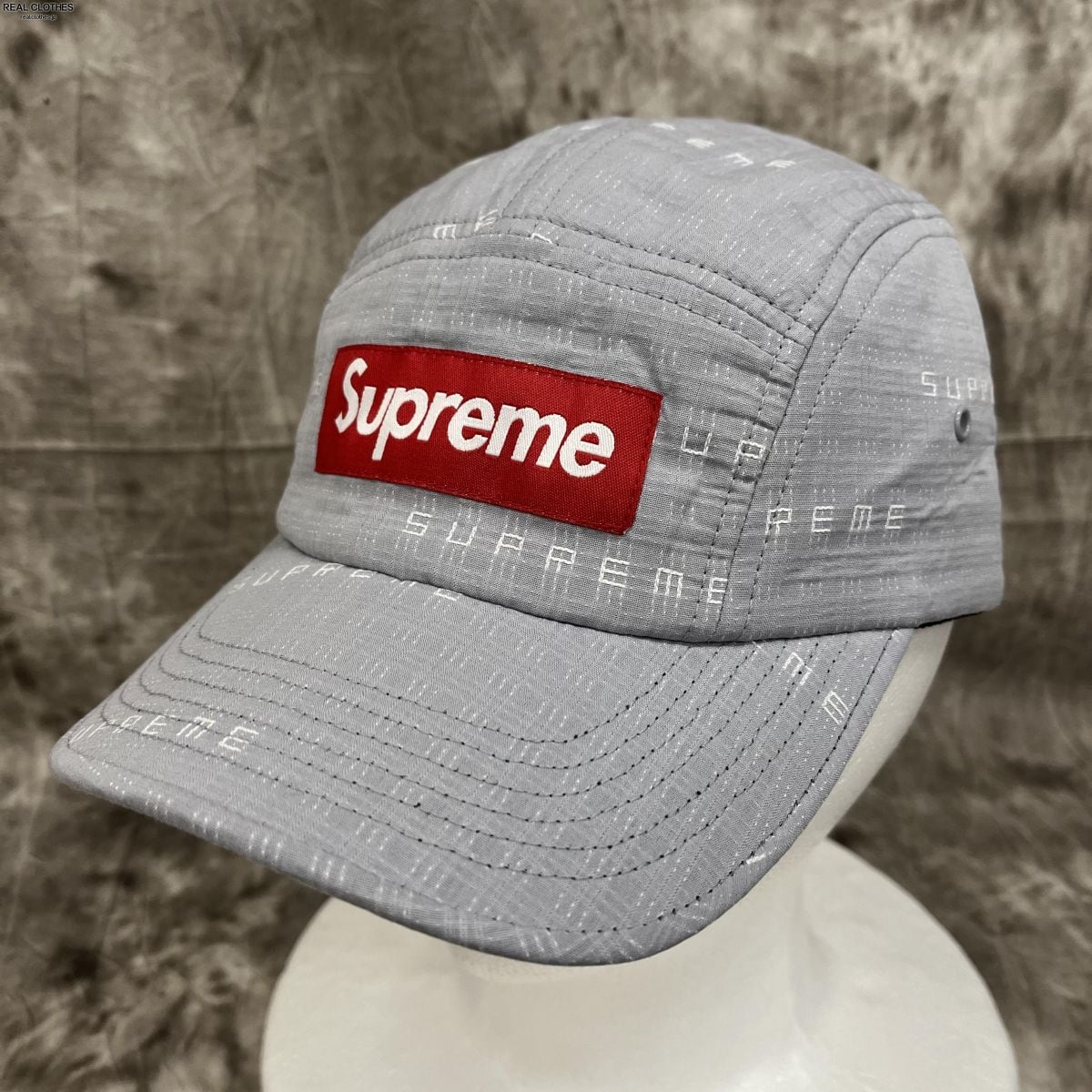 Supreme/シュプリーム【22SS】Stitch Jacquard Camp Cap/ステッチ ジャ