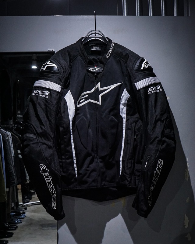【add (C) vintage】“Alpinestars” TECH-AIR® Compatible Heavy Textile Riding Jacket