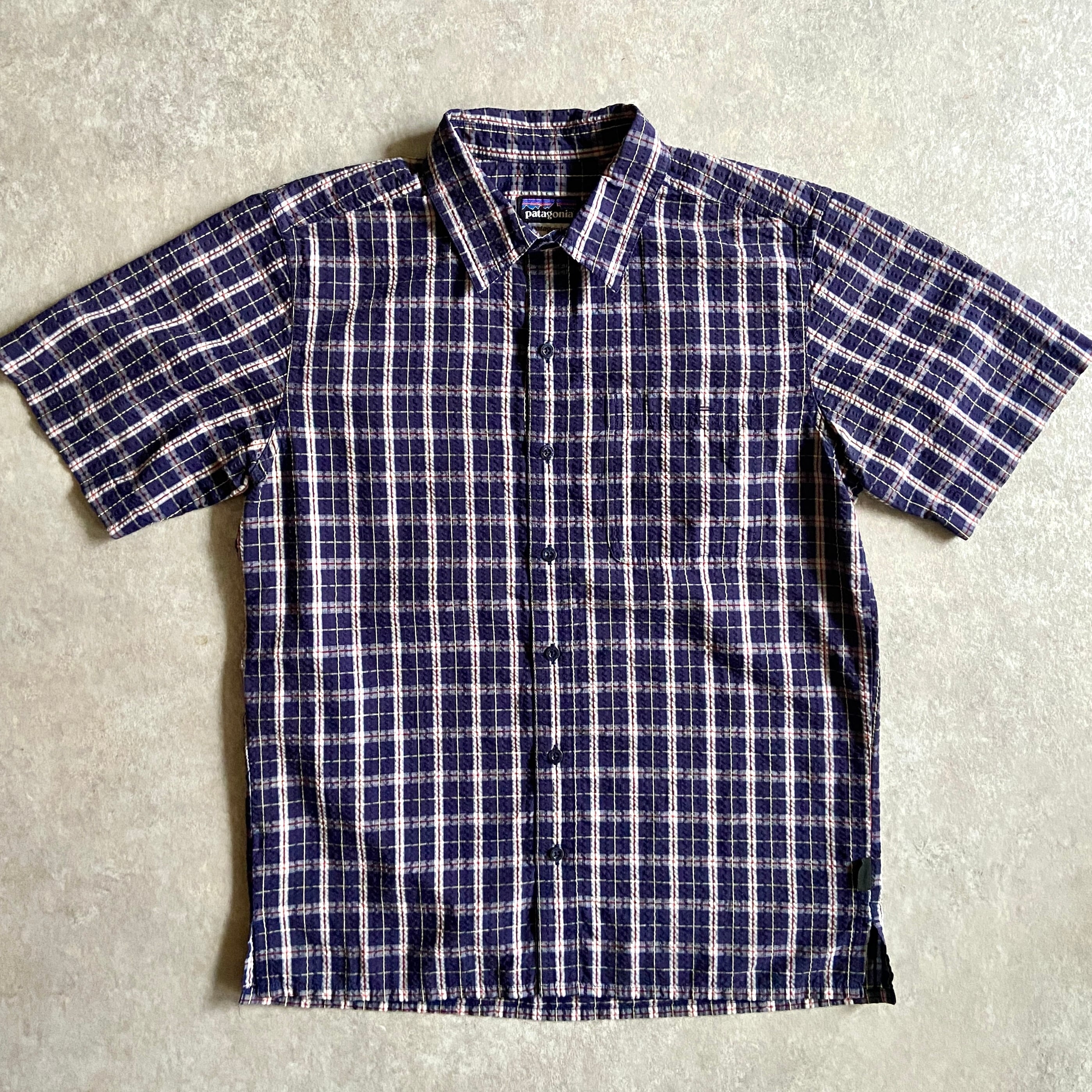 Patagonia シアサッカー Shirt S H200