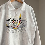 【Sz:L?】80s ハーフジップスウェット『San Francisco』