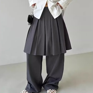プリーツスカートパンツ ・21482