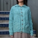 EU VINTAGE ARAN SWEATERS CABLE DESIGN WOOL CARDIGAN/ヨーロッパ古着ケーブルデザインウールカーディガン