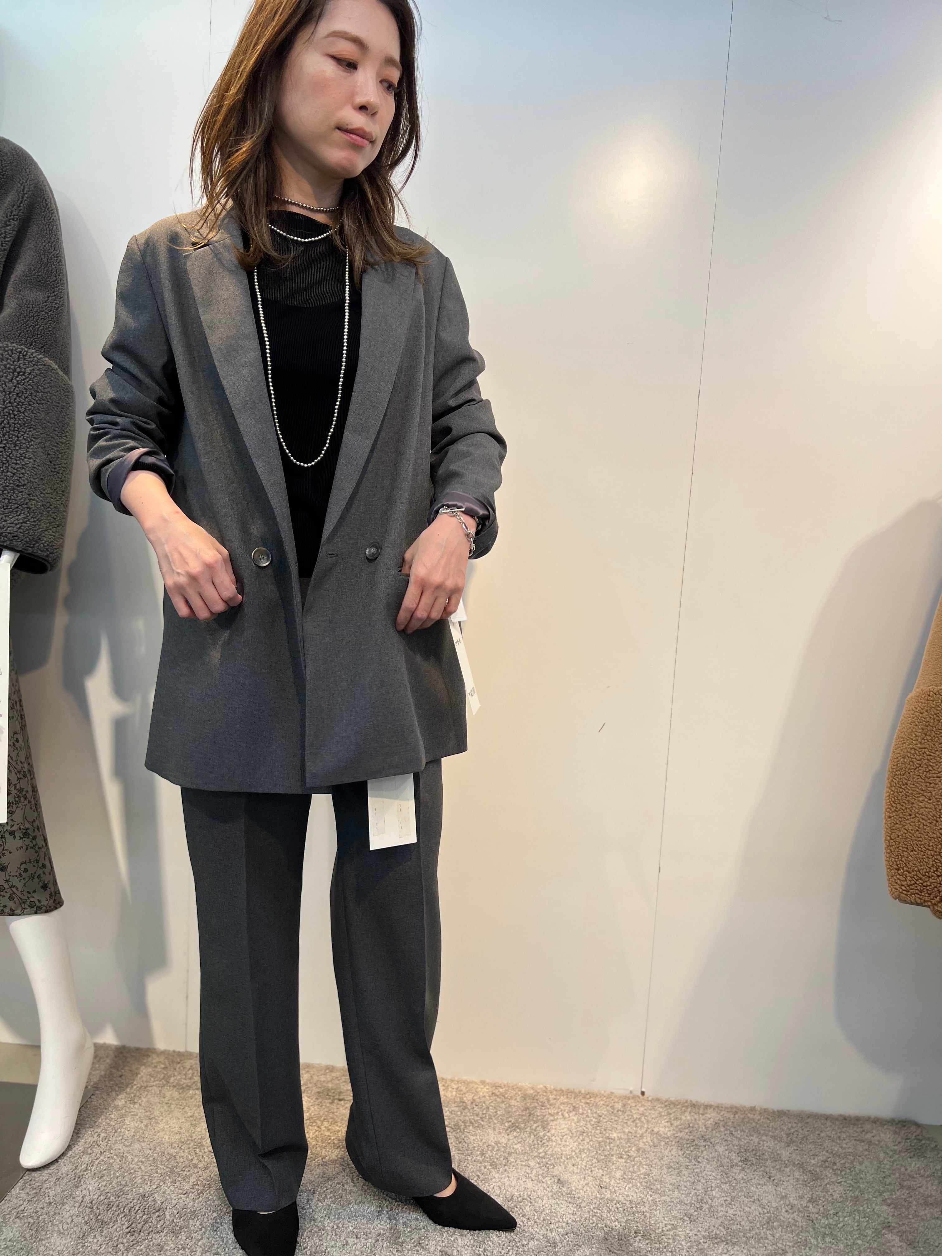 【PASSIONE】タックパンツ