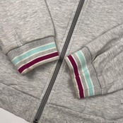LACOSTE SPORT ラコステ スポーツ ハイネック フルジップ ジャンパー 44/ライトグレー レディース