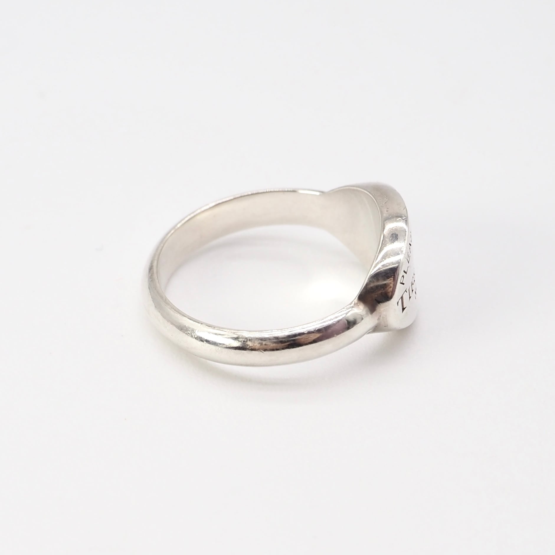 Tiffany&Co. 約13号 リターントゥ オーバルリング シルバー925