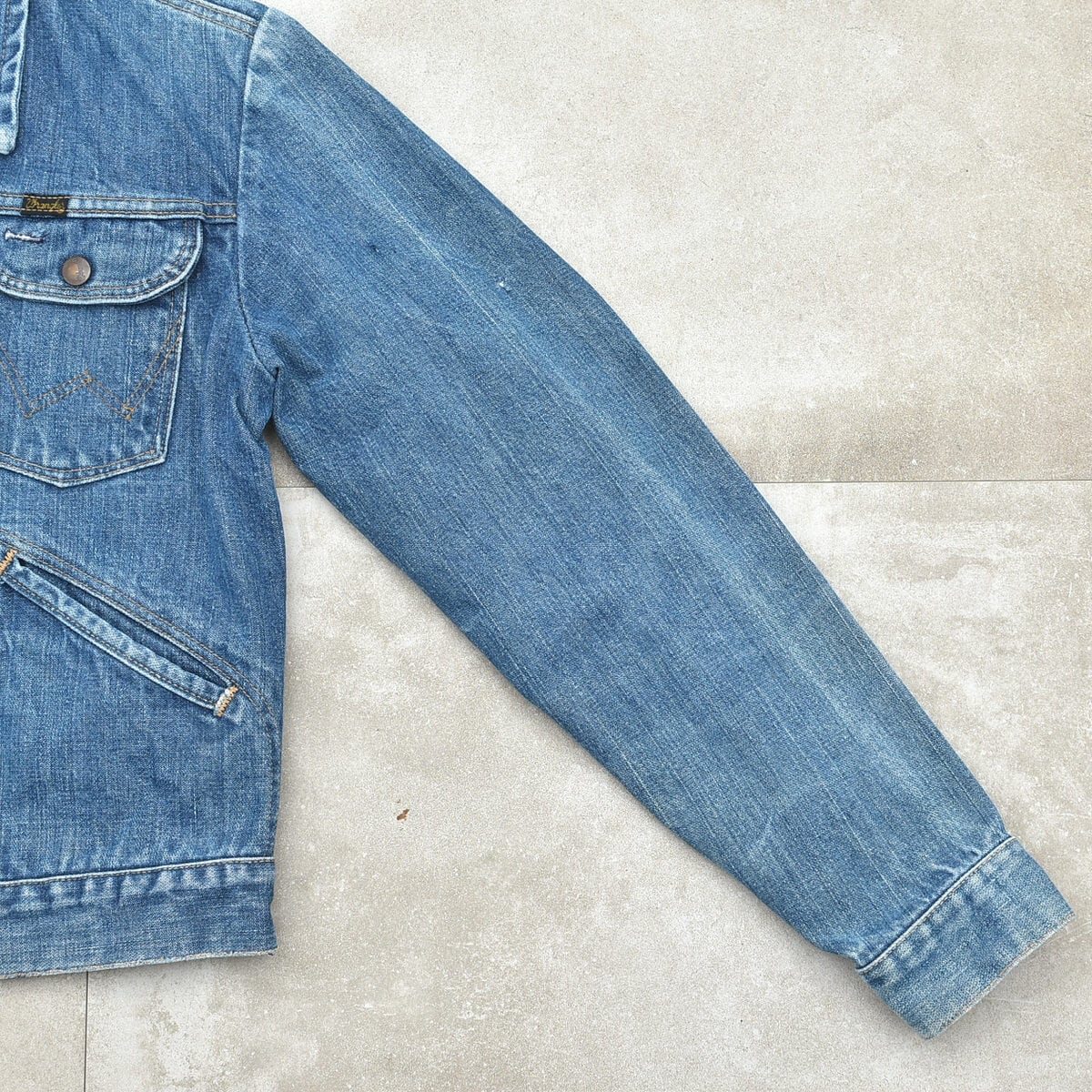 70's Wrangler 124MJ denim tracker jkt | 古着屋 grin days memory