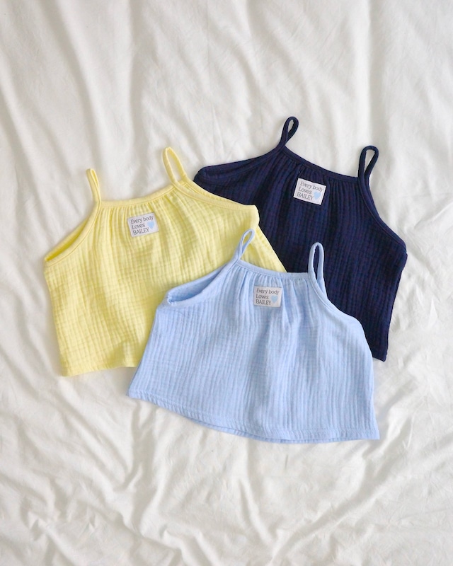 【取寄】bailey｜yoruru sleeveless｜ヨウリュウノースリーブ｜XS-2XL｜kids｜26 summer