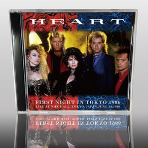 NEW HEART FIRST NIGHT IN TOKYO 1986  2CDR  Free Shipping