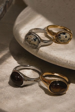 26s–F09/10［ stainless stone ring］