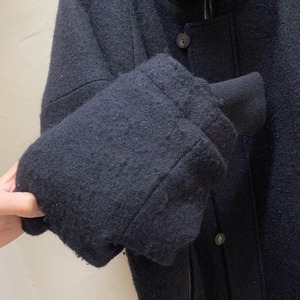 DEVOA デヴォア 22AW L7 coat wool milling ウールミリングコート タグ 