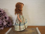 ナンシー・アン 「ストーリーブックドール」 ビスク 花柄ブルー山道リボン 画像13