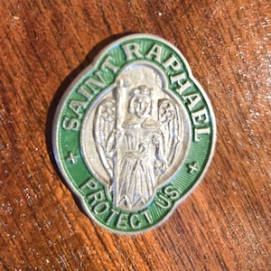 大天使ラファエルのポケットメダル