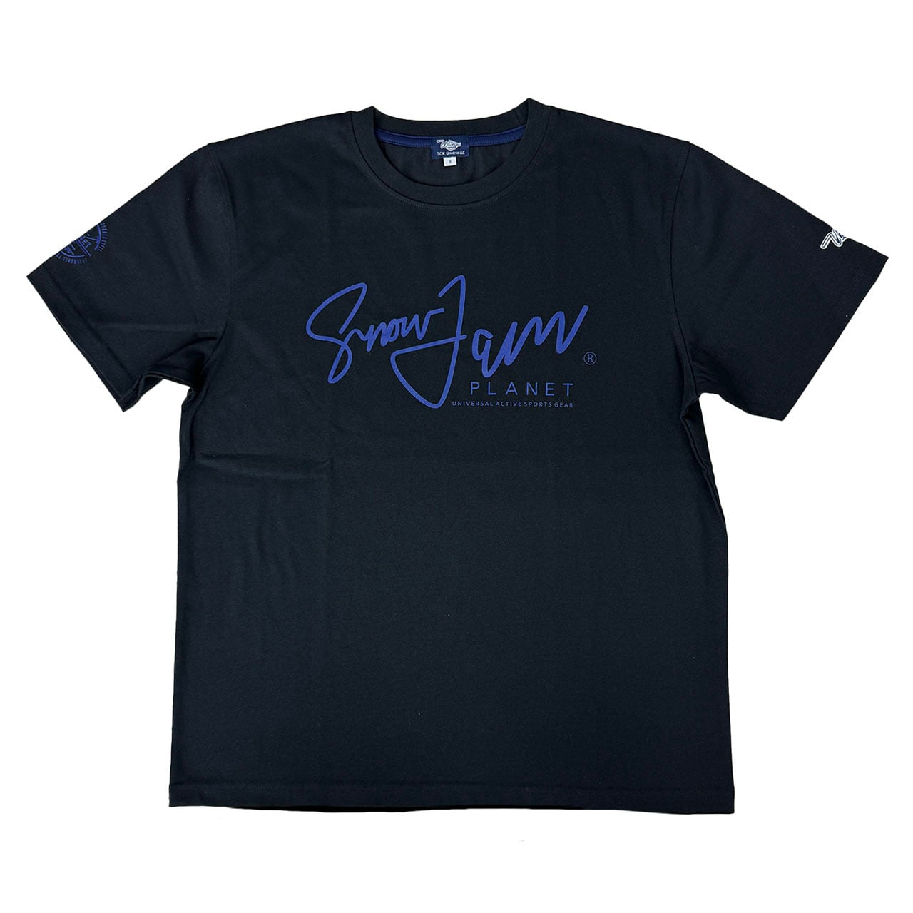 "SJP"ビッグシルエットプリントTシャツ