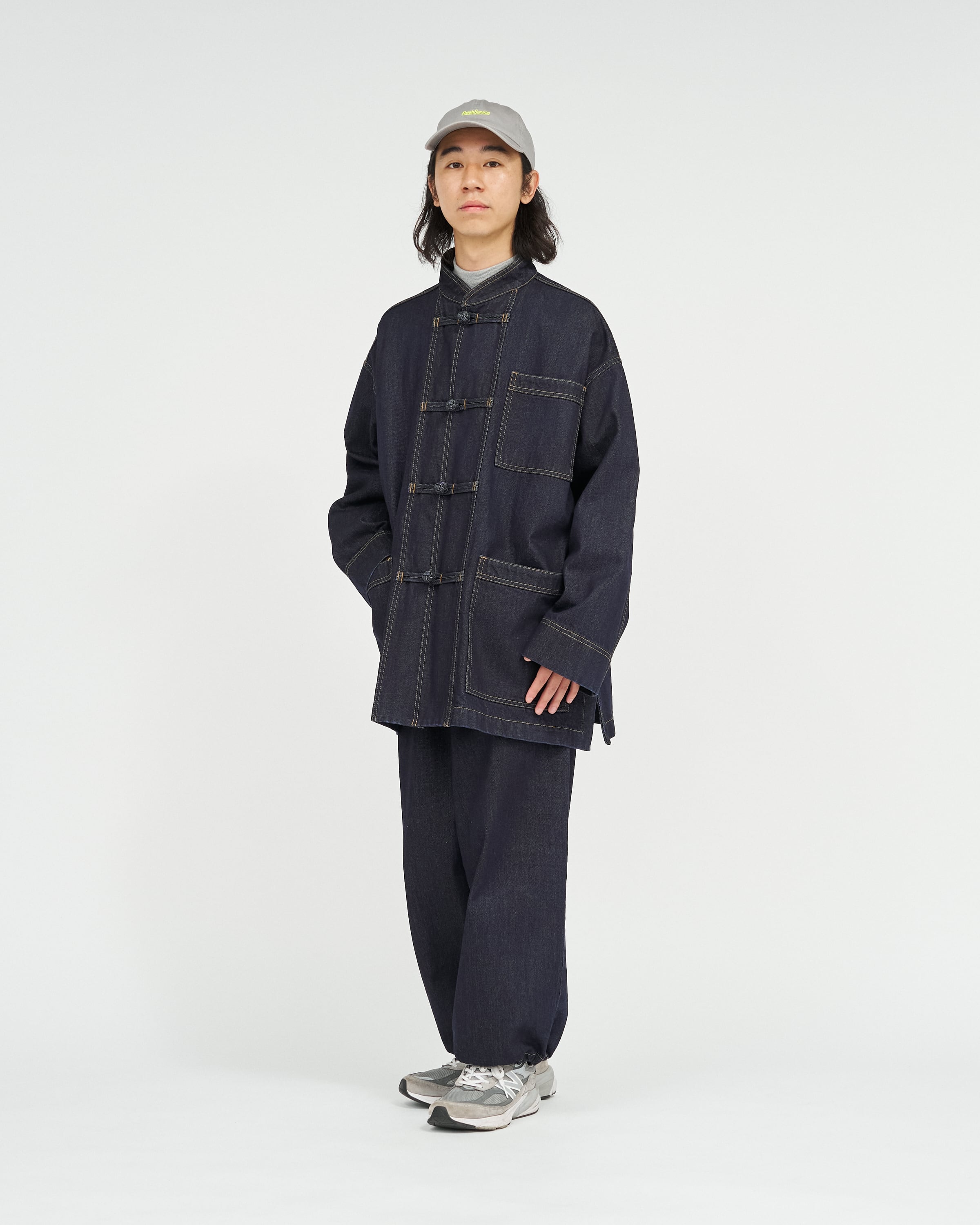 FreshService｜CORPORATE DENIM EASY PANTS / ONE WASH | 眠家