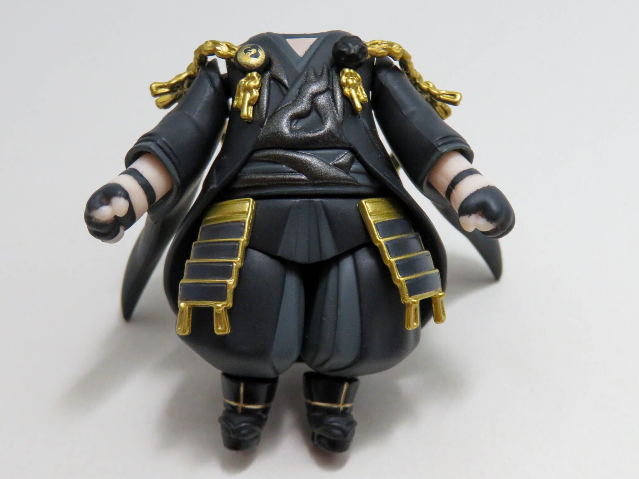 再入荷(A−ランク)【1470】 黒い鶴丸国永 体パーツ 戦闘服 ねんどろいど