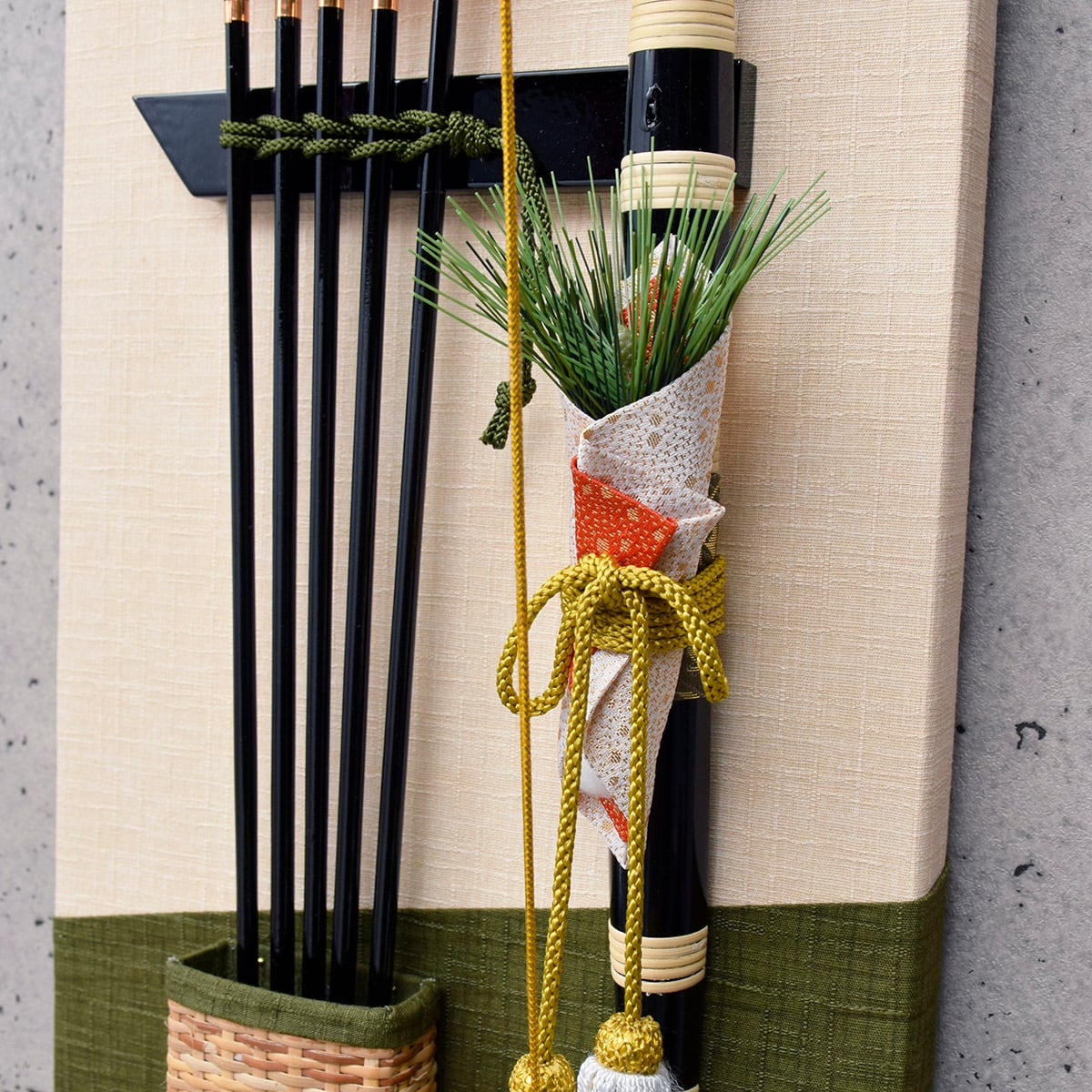 破魔弓【雅松 緑 18号】｜おしゃれ｜モダン｜今どき｜コンパクト