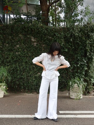 Ralph Lauren cut off white denim【1860】