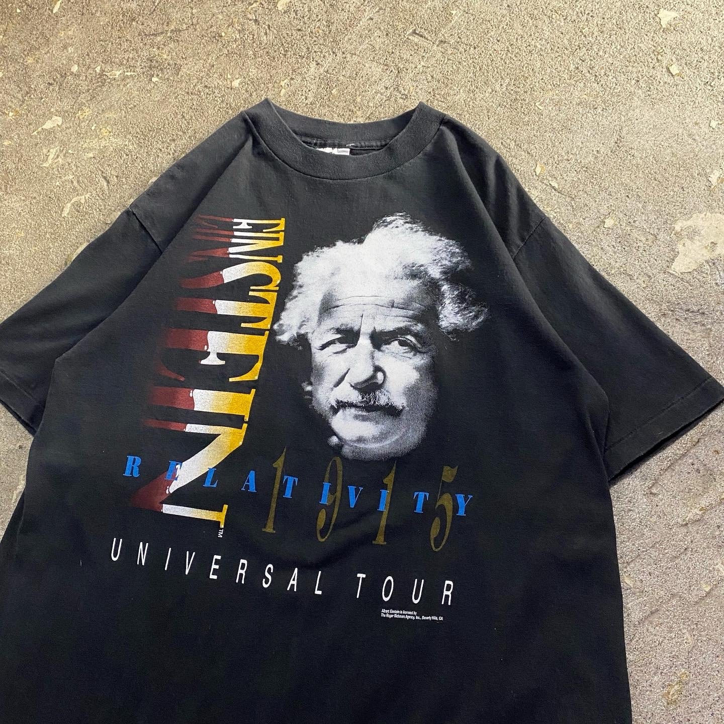 90s Einstein RELATIVITY universal tour T-shirt | What