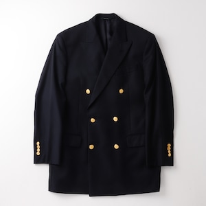 【極美品】BROOKS BROTHERS SAXXON Navy double blazer size40 Made in USA mint condition/ブルックス ブラザーズ サクソン ウール生地 紺ブレ ダブル ネイビー ジャケット サイズ40 定価約16万 USA製