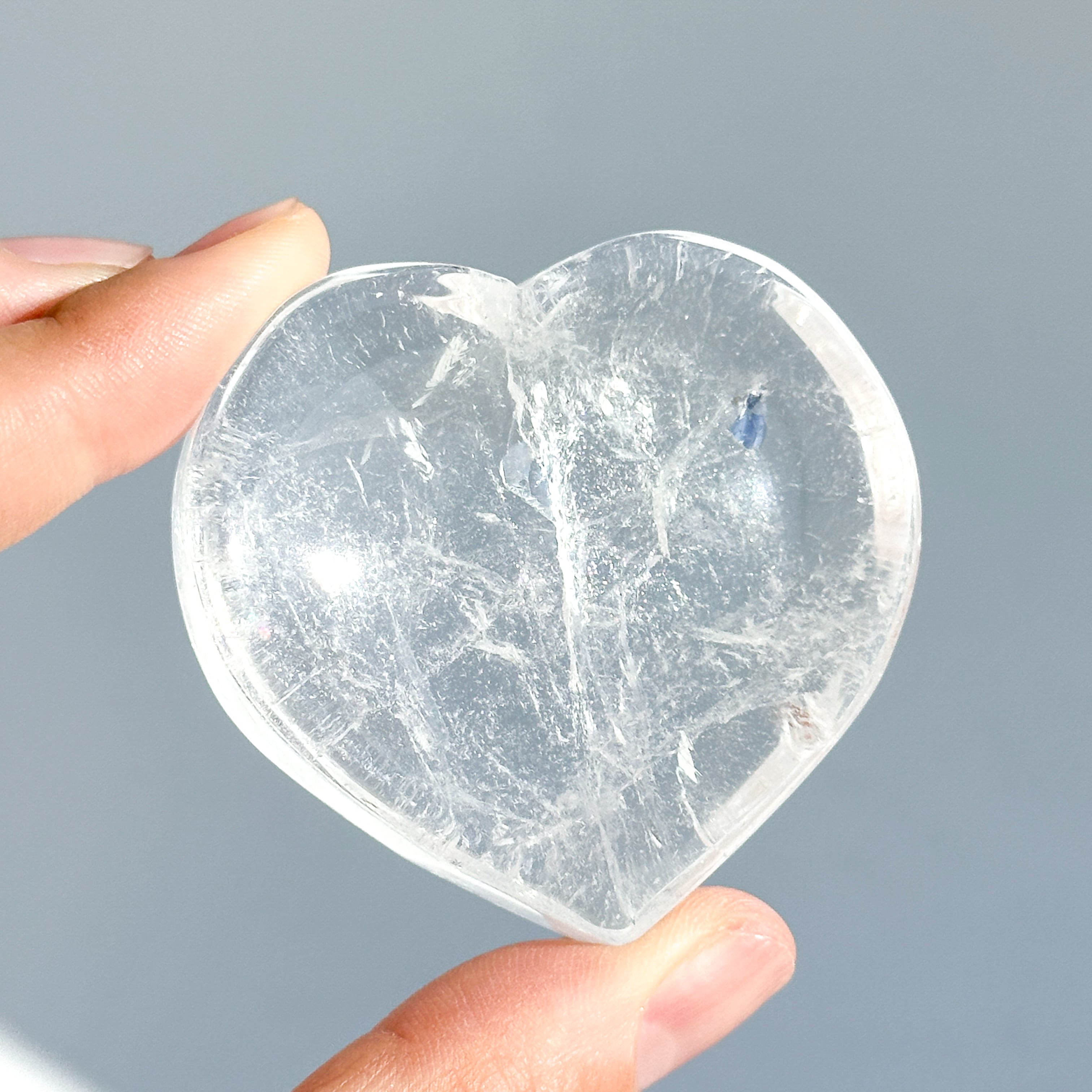 クリア クォーツ ノーム クリアクォーツハート型のうつわ 41◇ Clear Quartz ◇ 天然石・鉱物