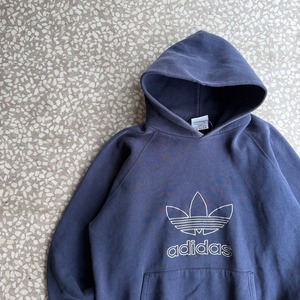adidas / 80’s usa製 logo hoodie size US L