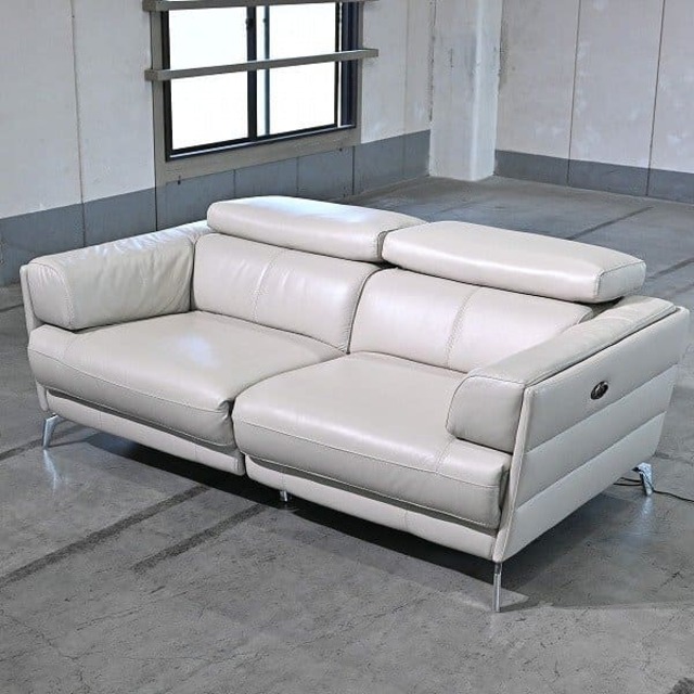 ワタリジャパン 電動リクライニングソファ 2.5人掛け 2.5P ヘッドレスト フット リビング 椅子 HTL Japan【 中古家具/中古インテリア/USED家具ユーズド家具/リサイクル】