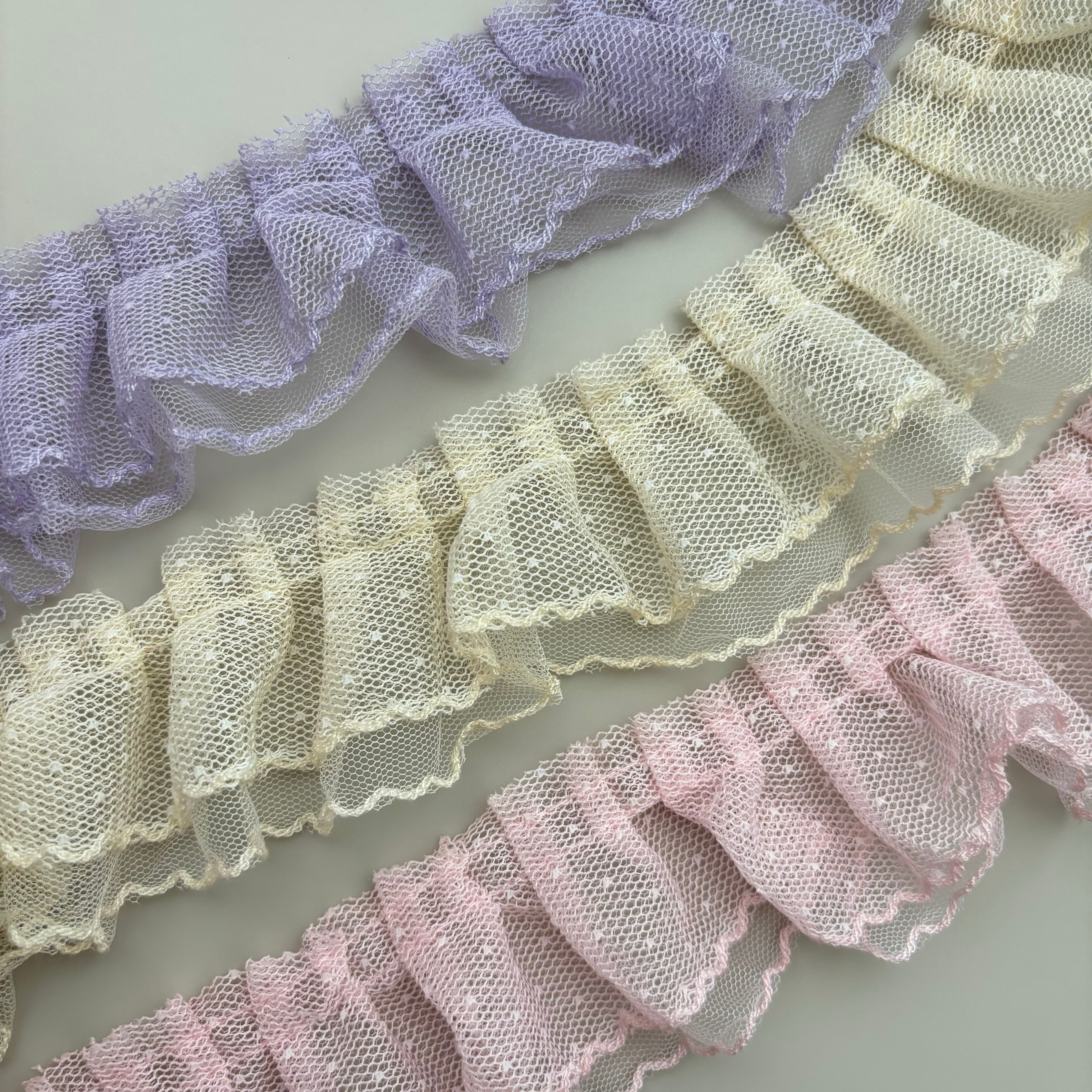 リボン チュール刺繍 レース　 3m リボン チュール刺繍 蝶々 レース 3m - メルカリ