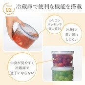 岩崎 保存容器 スクリュートップキーパー 500深型 抗菌 B-2274KN