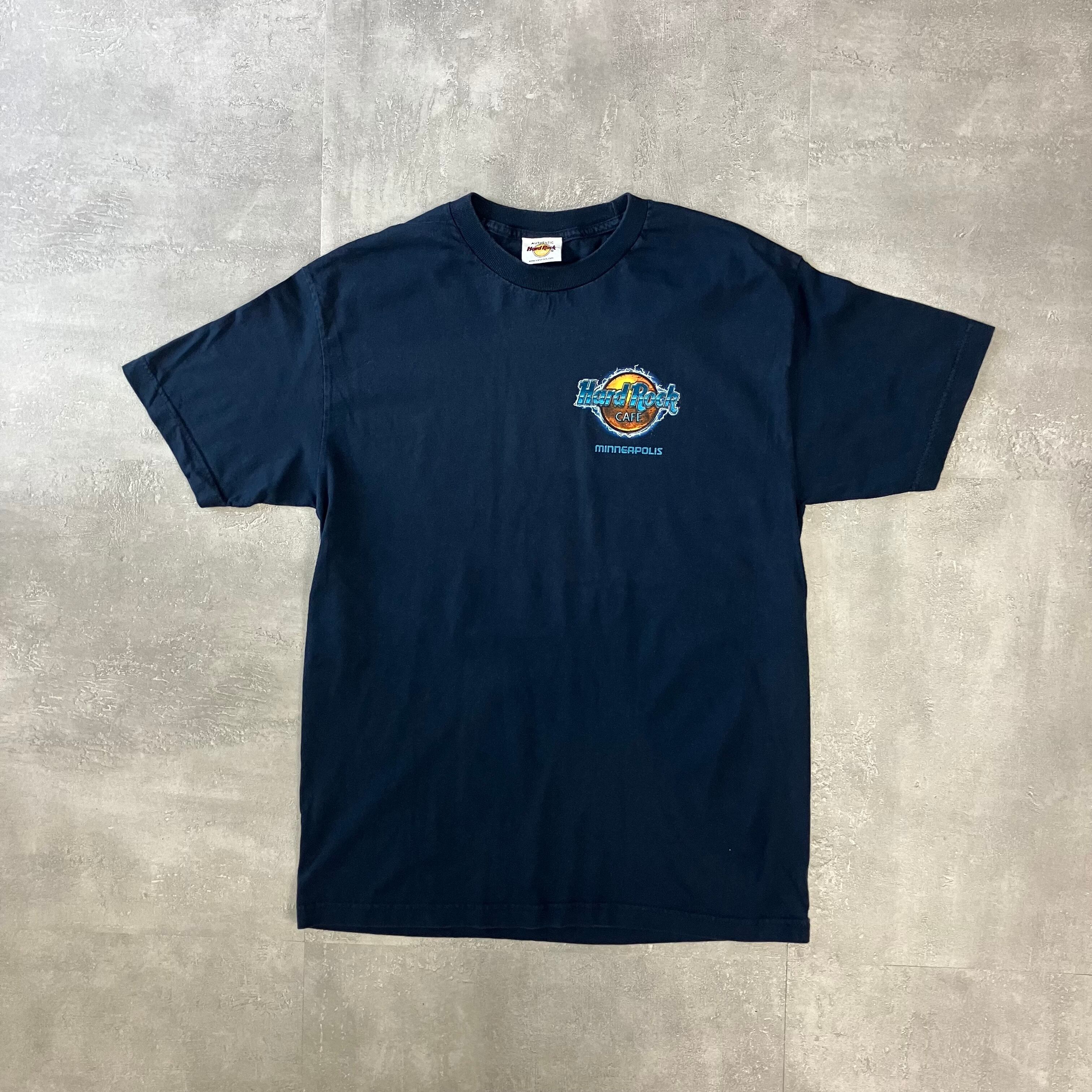 Hard Rock ハードロック 90s~ 両面プリントTee L程度 No.2377